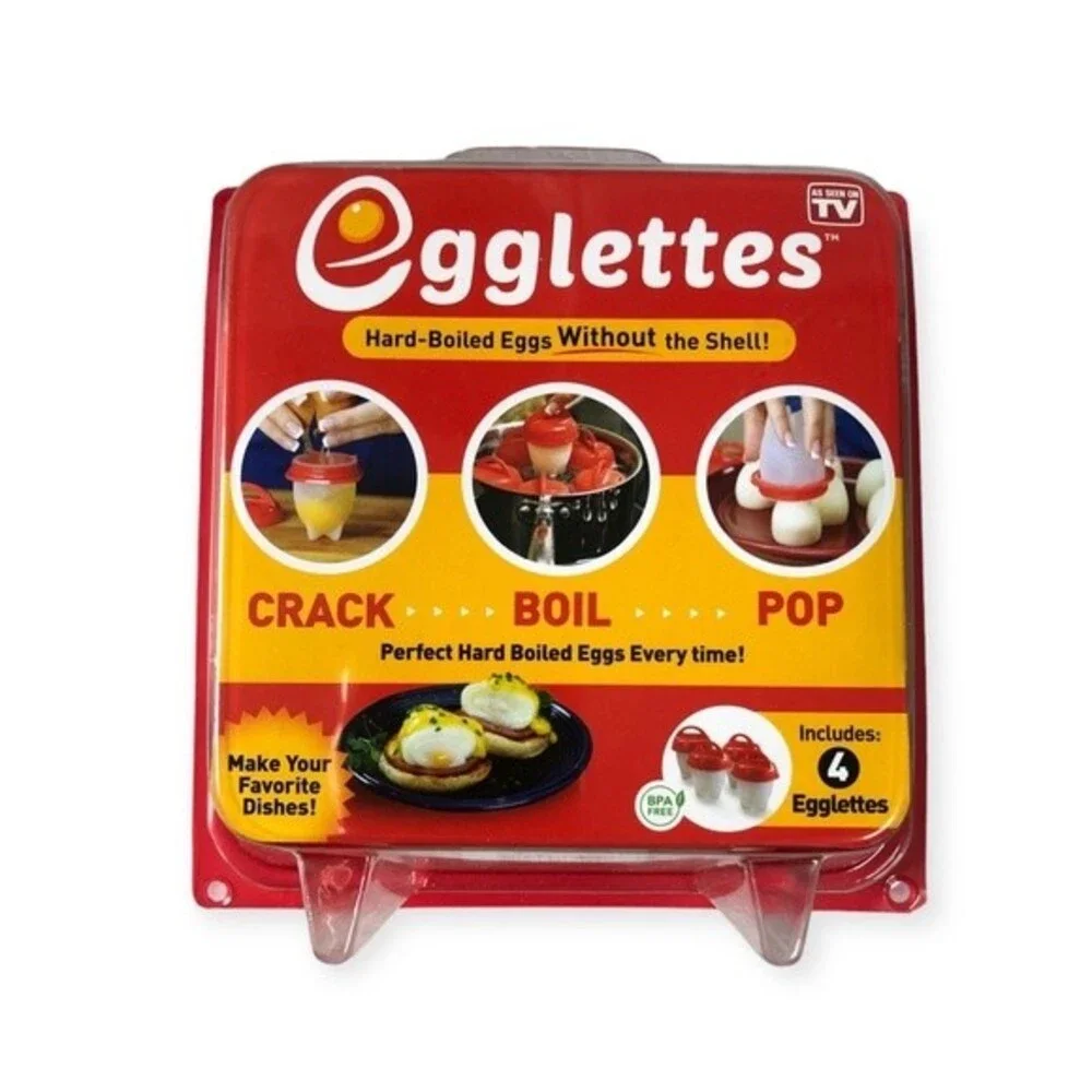 Egglettes Hard Boiled Egg Maker 4 count
